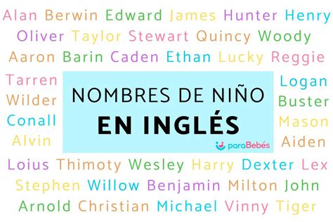 nombres chicos ingleses|+200 Nombres de niño en inglés con su significado